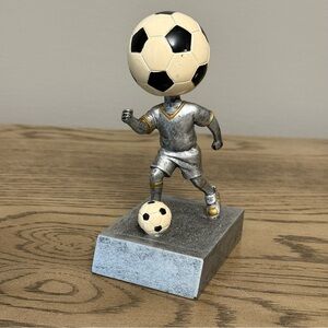 Custom Soccer Bobblehead Trophy